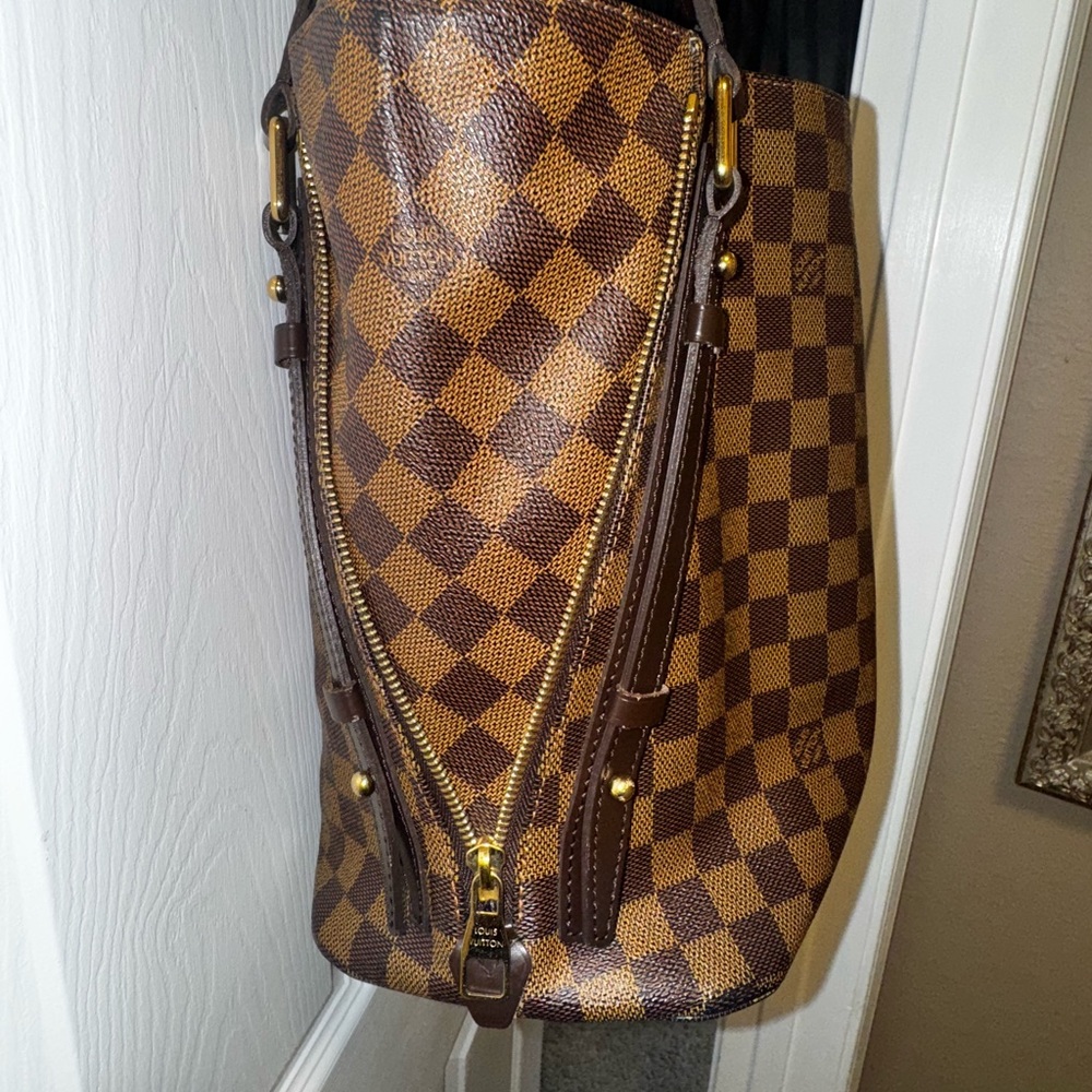 Louis Vuitton Cabas Rivington tote. With COA from entrupy. - Picture 10 of 17